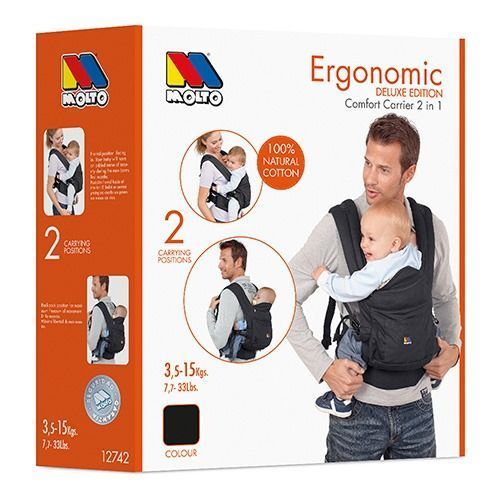 Molto nosiljka ergonomic - comfort black