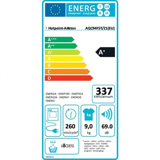 Hotpoint sušilica AQC9 4F5 T/Z1 (EU)