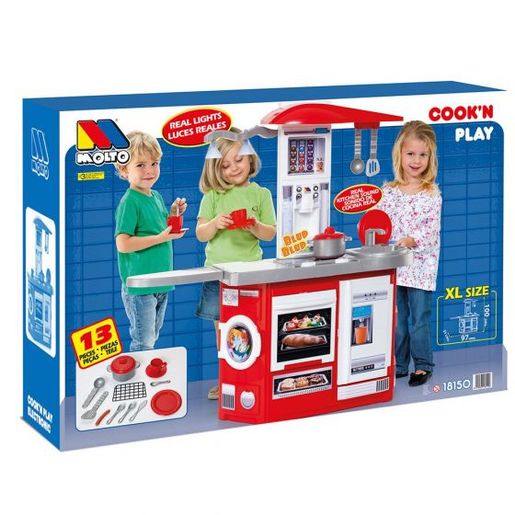 Molto kuhinja Cook'n play Electronic red