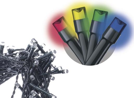 LED lampice 100 LED 10m višebojna