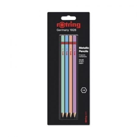 ROTRING grafitna olovka HB 4/1 na blisteru METAL