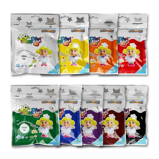 JumpingClay masa za modeliranje 50 g zelena