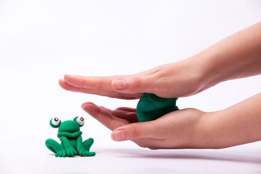 JumpingClay masa za modeliranje 50 g zelena