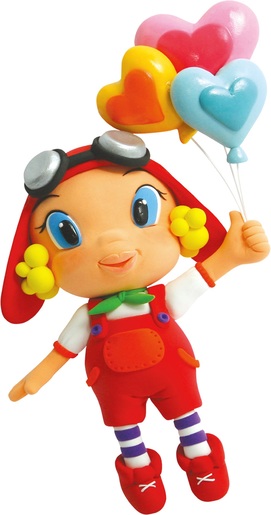 JumpingClay masa za modeliranje 50 g crvena