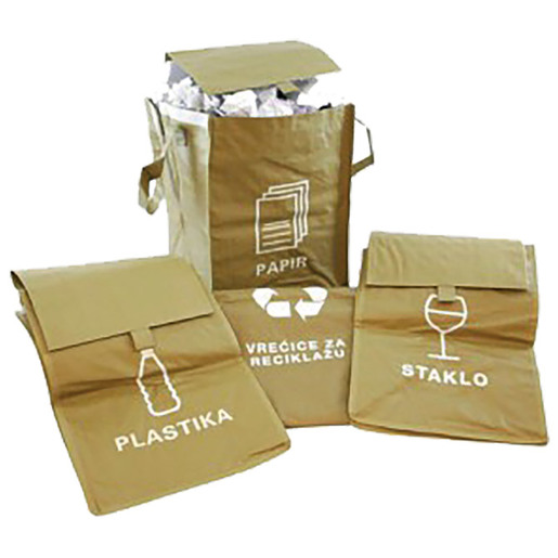 Vreće eko za razvrstavanje smeća 35x51,5 cm 4/1