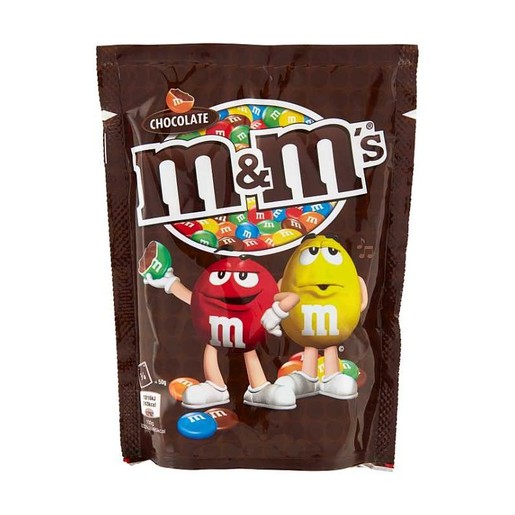 m&m Choco 200 g, bomboni s čokoladom