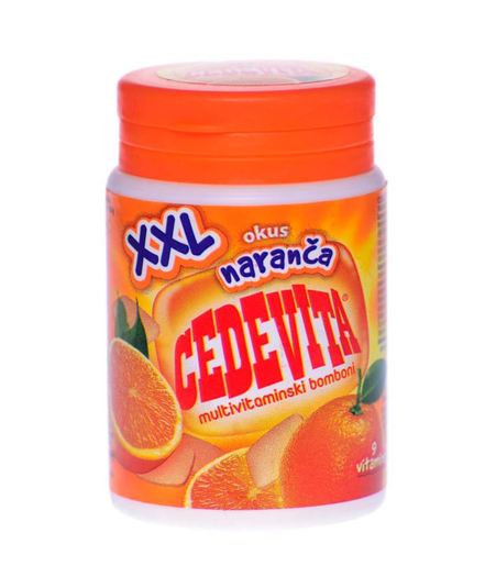 Cedevita naranča XXL 58,5 g, bomboni