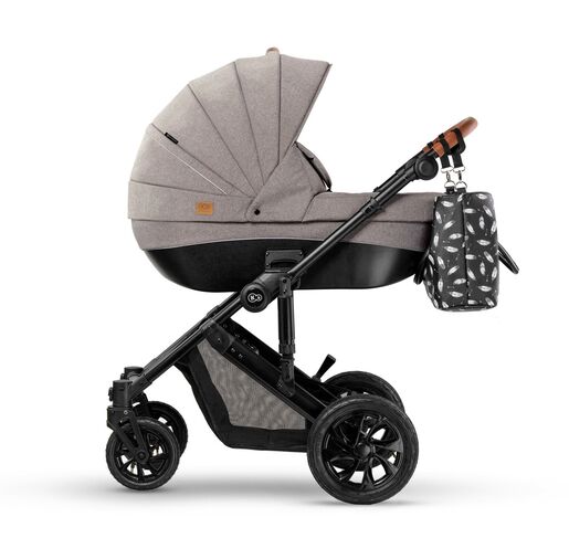 Kinderkraft dječja kolica PRIME 3u1 – beige