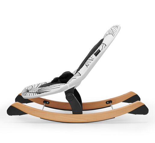 Kinderkraft njihaljka Bouncer FINIO, crno-bijela