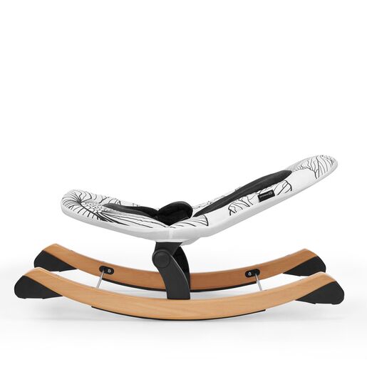 Kinderkraft njihaljka Bouncer FINIO, crno-bijela