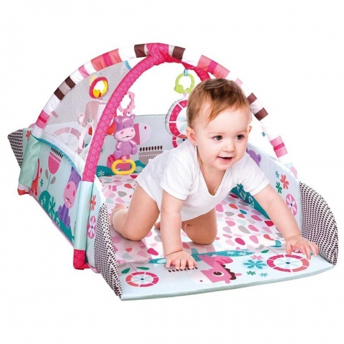 Edukativni madrac s ogrdicom - Rozi