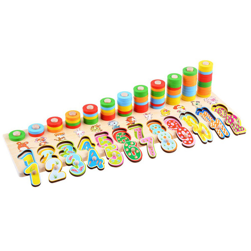 Drvena umetaljka - Učimo brojeve