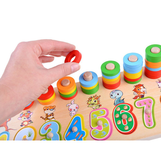 Drvena umetaljka - Učimo brojeve