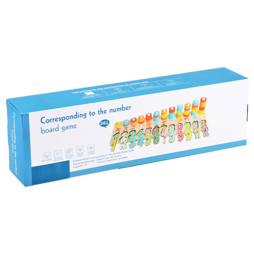 Drvena umetaljka - Učimo brojeve