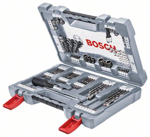 BOSCH 105-dijelni set svrdla i bitova izvijača Premium X-Line
