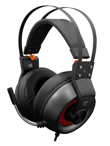 White Shark Caracal GH-1949, gaming slušalice PC, crne
