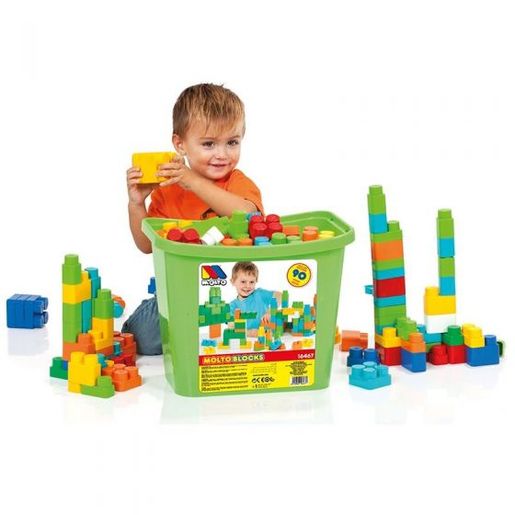 Molto kutija sa kockama 90 kom green