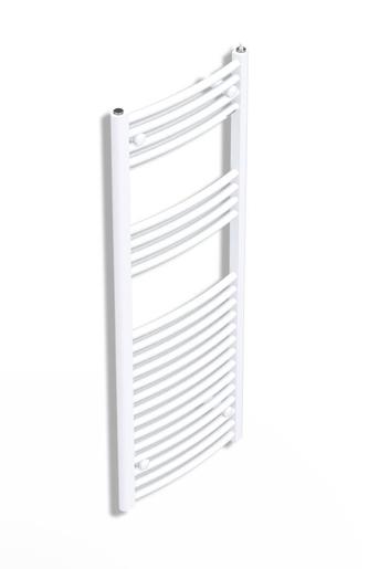 HAMMAM Alya kupaonski radijator zaobljenii, bijeli 450X1200