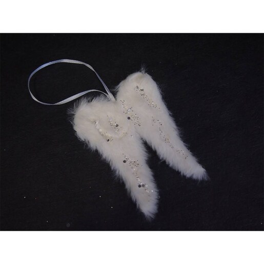 Krila anđela, bijela - 10 x 12 cm