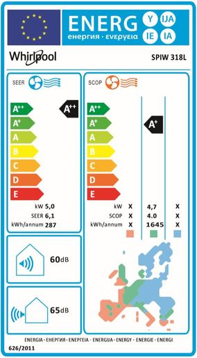 Whirlpool klima uređaj SPIW 318L*Rasprodaja_TPNJ