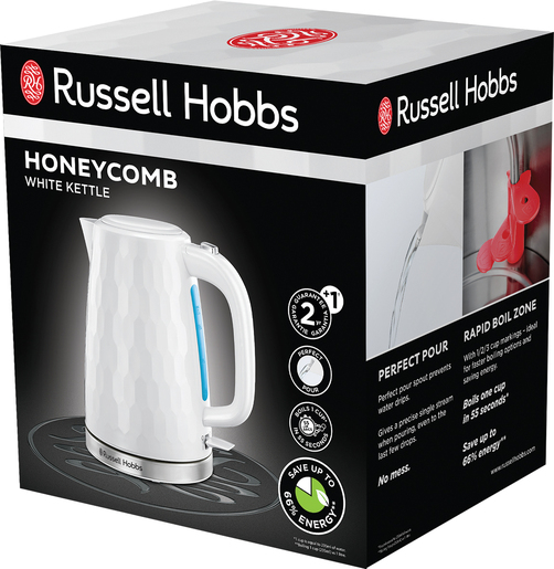 RUSSELL HOBBS kuhalo za vodu 26050-70 Honeycomb White