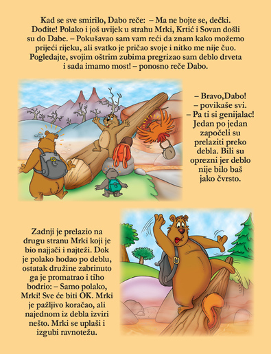 Mala slikovnica Družba Veselog Hrasta