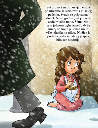 Mala slikovnica Djevojčica sa šibicama