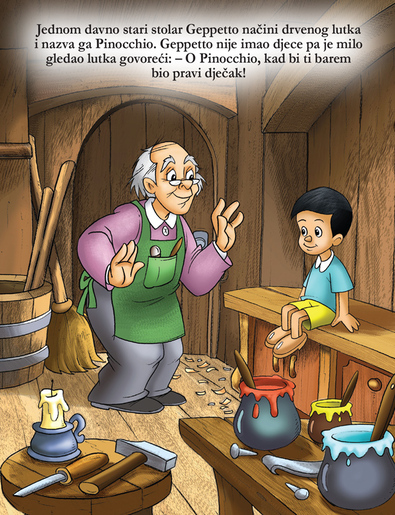 Mala slikovnica Pinocchio