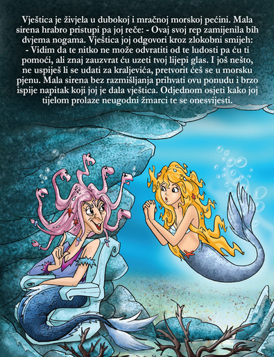 Mala slikovnica Mala sirena
