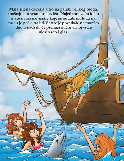 Mala slikovnica Mala sirena