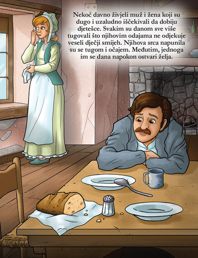 Mala slikovnica Zlatokosa - Matovilka