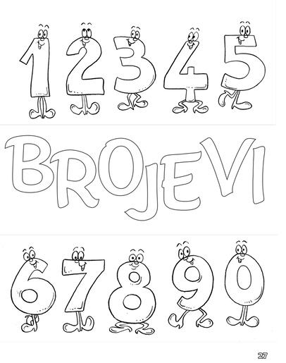 Bojanka Slova i Brojevi 2