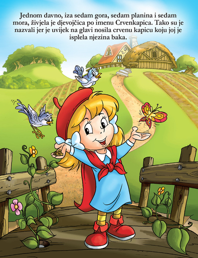 Mala slikovnica Crvenkapica
