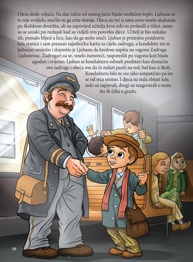 Velika slikovnica Vlak u snijegu