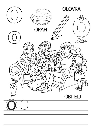 Bojanka Slova i Brojevi 1