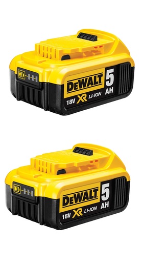 DEWALT akumulatorski set alata DCK383P2T XR 18V, bušilica DCD796 + kutna brusilica DCG412+ udarni odvijač DCF887 + 2x 5,0 Ah baterije + brzi XR punjač + TSTAK kofer -