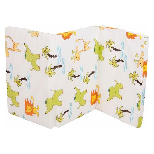 Fillikid sklopivi madrac giraffe white (120 x 60 cm)