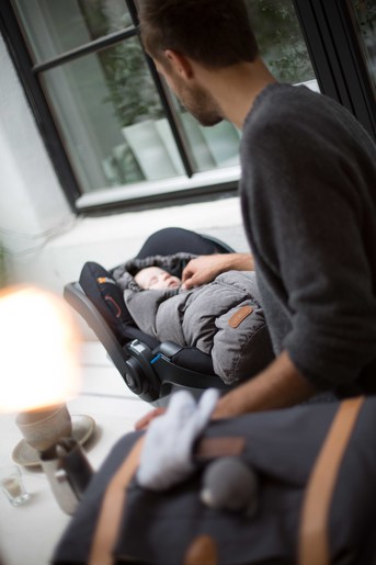 Voksi zimska vreća Move siva, 80 cm, 0-1 god.