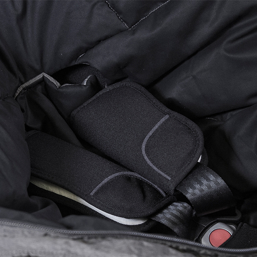 Voksi zimska vreća Move siva, 80 cm, 0-1 god.