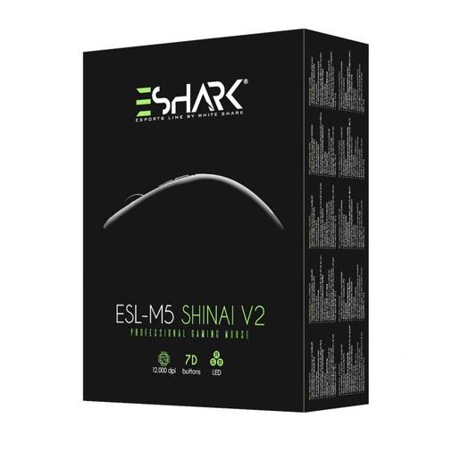 eShark ESL-M5 SHINAI-V2, Optički, 12 000 DPI