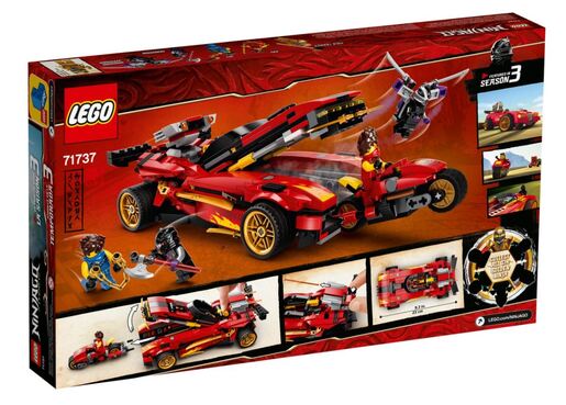 LEGO 71737 Ninja jurilica X-1