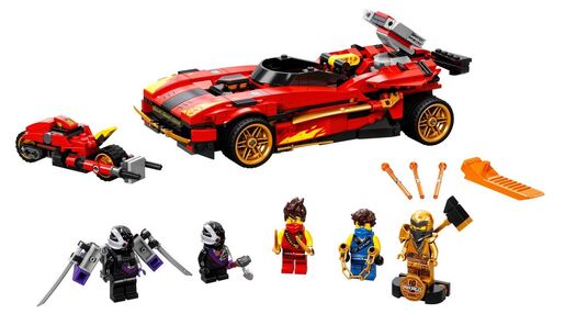 LEGO 71737 Ninja jurilica X-1