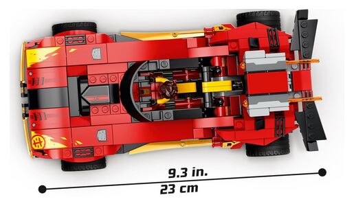 LEGO 71737 Ninja jurilica X-1