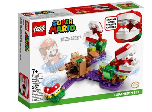 LEGO 71382 Piranha Plant Puzzling Challange set za ekspanziju