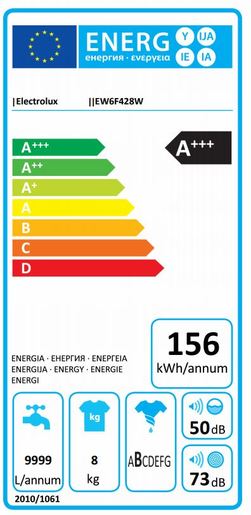 Electrolux perilica rublja EW6F428W*R_ambalaža