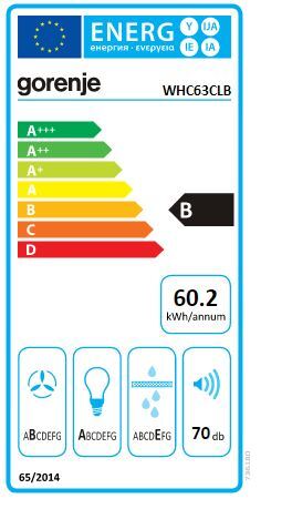 Gorenje napa WHC63CLB