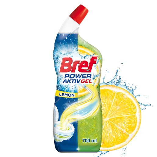 Bref Power Aktiv gel, lemon, 700ml