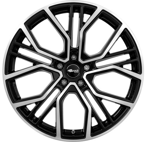 Aluminijski naplatak Brock B41 8,5x20 5/120 ET47 W12 SGVP (Schwarz Glanz Voll-Poliert)  - EAN kod 4250996341311