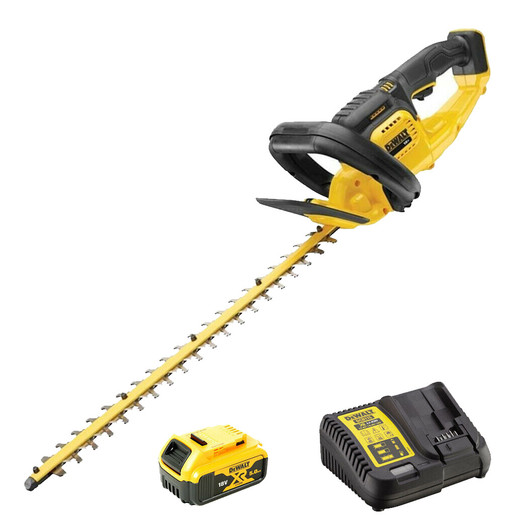 DEWALT akumulatorske škare za živicu DCM563P1 - 18 V u setu sa baterijom  5.0 Ah + punjač