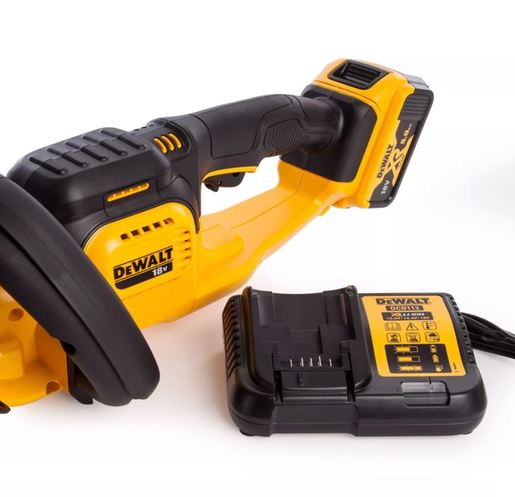 DEWALT akumulatorske škare za živicu DCM563P1 - 18 V u setu sa baterijom  5.0 Ah + punjač